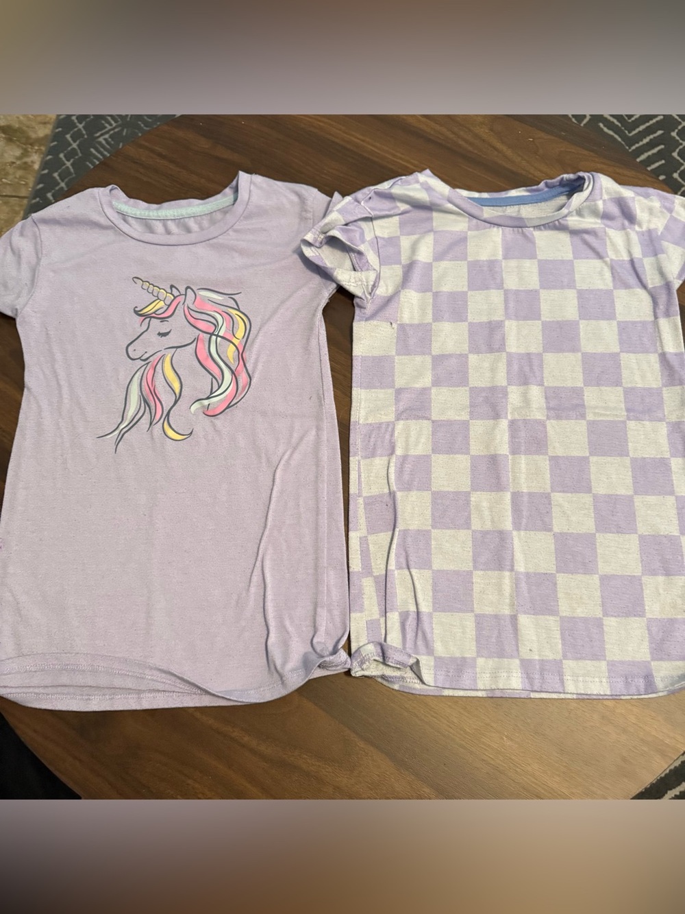 Girls pajama night gowns set
